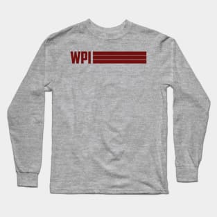 WPI Retro Stripe Long Sleeve T-Shirt